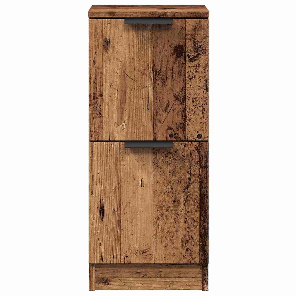 Dressoir 30x30x70 cm bewerkt hout oud houtkleurig is nu te koop bij PeponiXL, paradijselijk wonen!