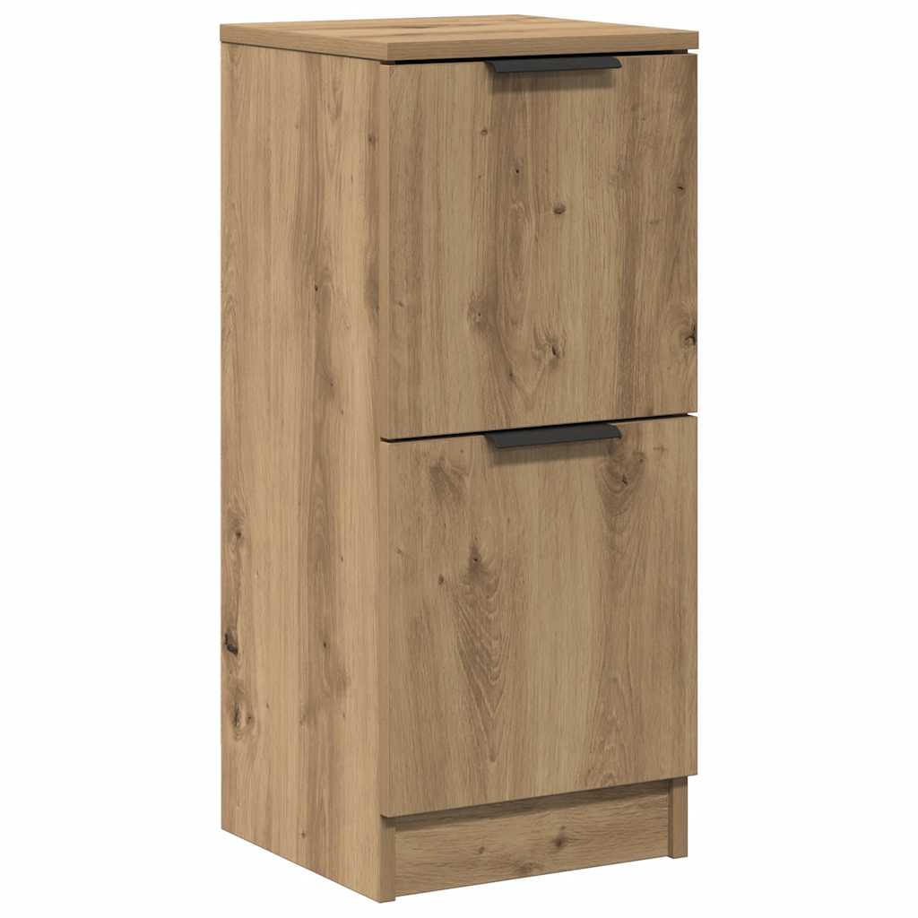 Dressoir 30x30x70 cm bewerkt hout artisanaal eikenkleur is nu te koop bij PeponiXL, paradijselijk wonen!