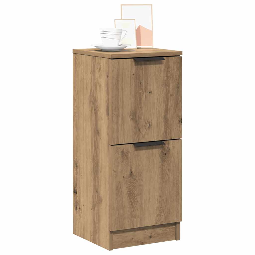 Dressoir 30x30x70 cm bewerkt hout artisanaal eikenkleur is nu te koop bij PeponiXL, paradijselijk wonen!