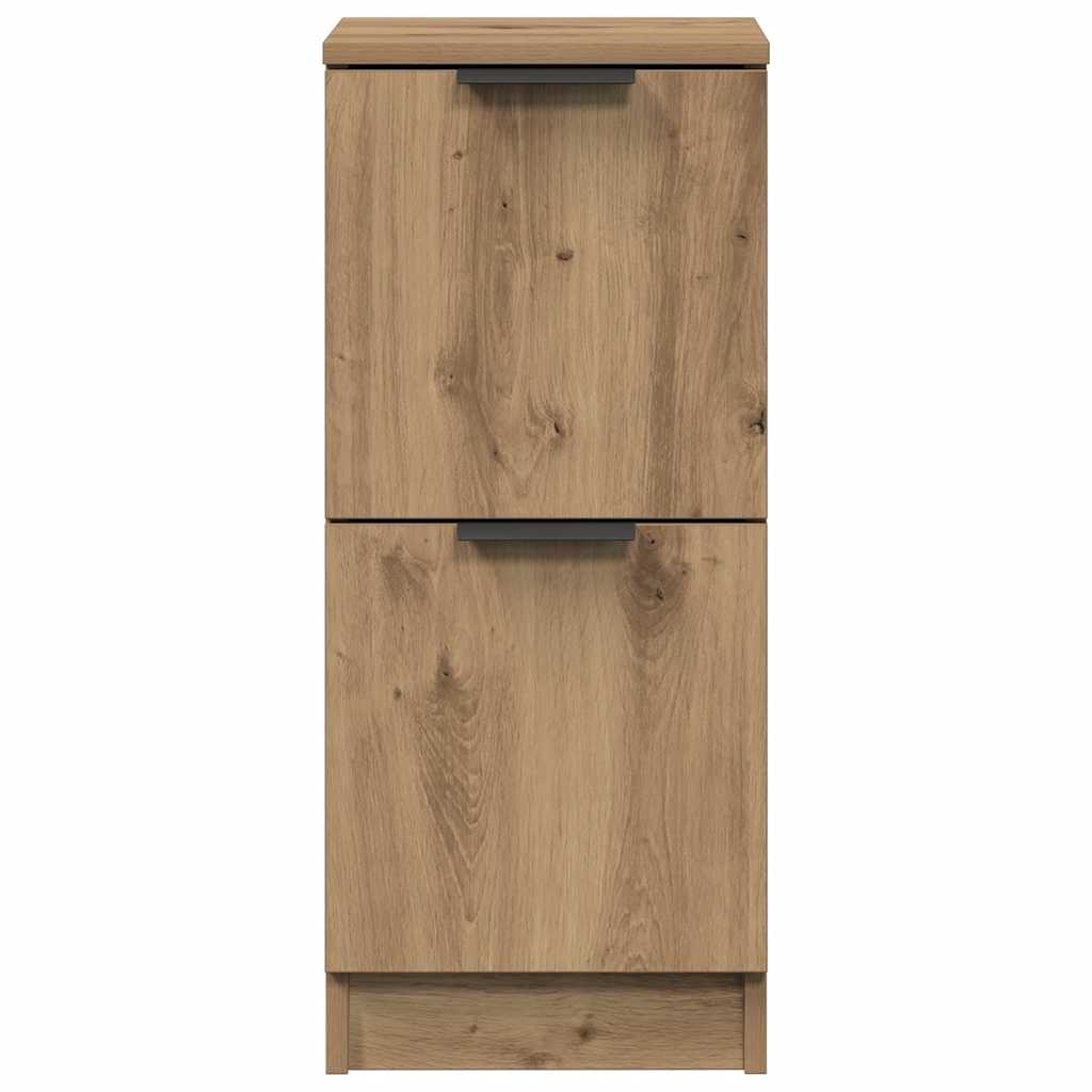 Dressoir 30x30x70 cm bewerkt hout artisanaal eikenkleur is nu te koop bij PeponiXL, paradijselijk wonen!