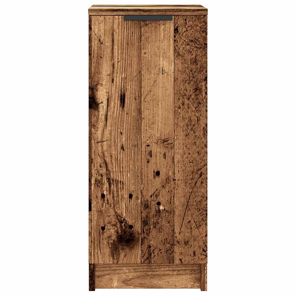 Schoenenkast 29,5x35x70 cm bewerkt hout oud houtkleurig is nu te koop bij PeponiXL, paradijselijk wonen!