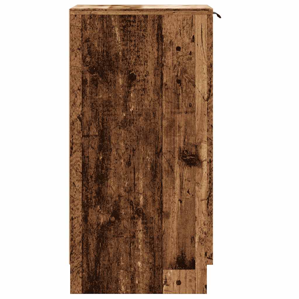 Schoenenkast 29,5x35x70 cm bewerkt hout oud houtkleurig is nu te koop bij PeponiXL, paradijselijk wonen!