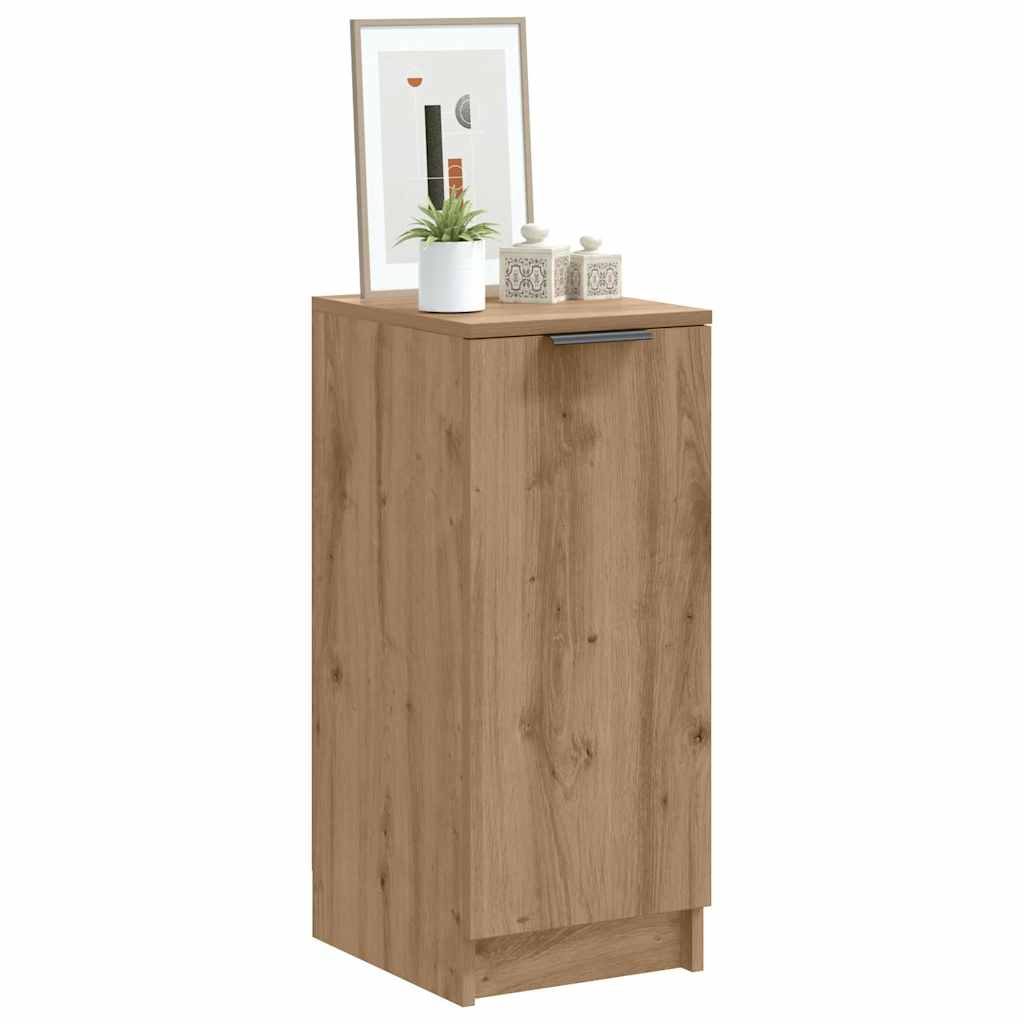 Schoenenkast 29,5x35x70 cm bewerkt hout artisanaal eikenkleur is nu te koop bij PeponiXL, paradijselijk wonen!