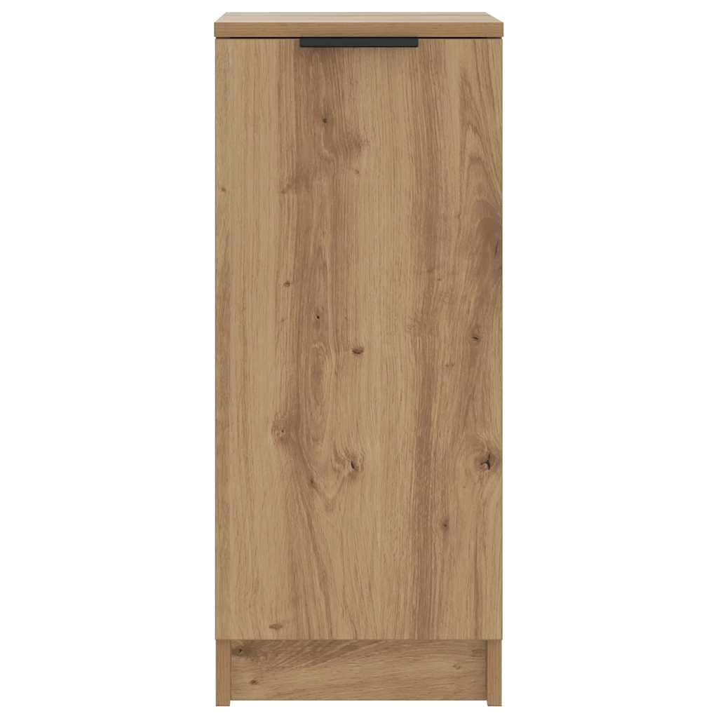 Schoenenkast 29,5x35x70 cm bewerkt hout artisanaal eikenkleur is nu te koop bij PeponiXL, paradijselijk wonen!