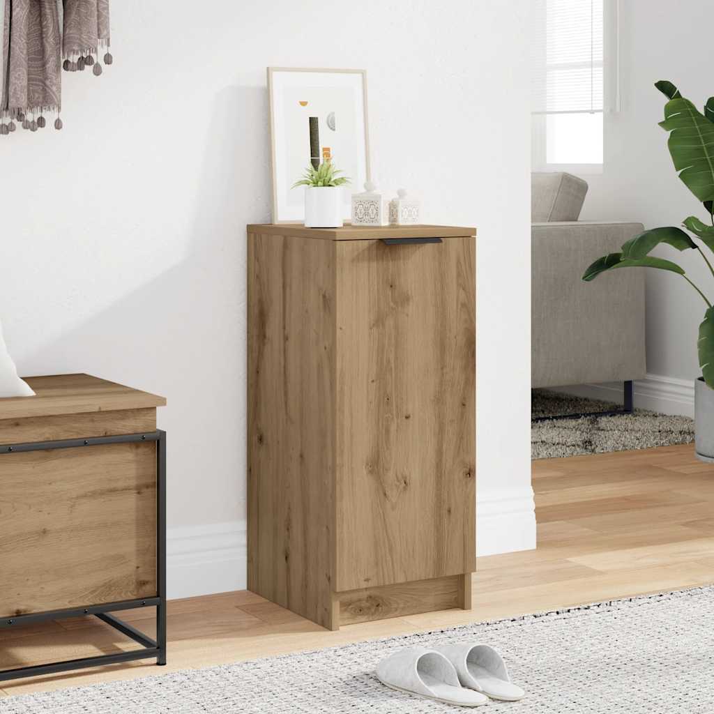 Schoenenkast 29,5x35x70 cm bewerkt hout artisanaal eikenkleur is nu te koop bij PeponiXL, paradijselijk wonen!