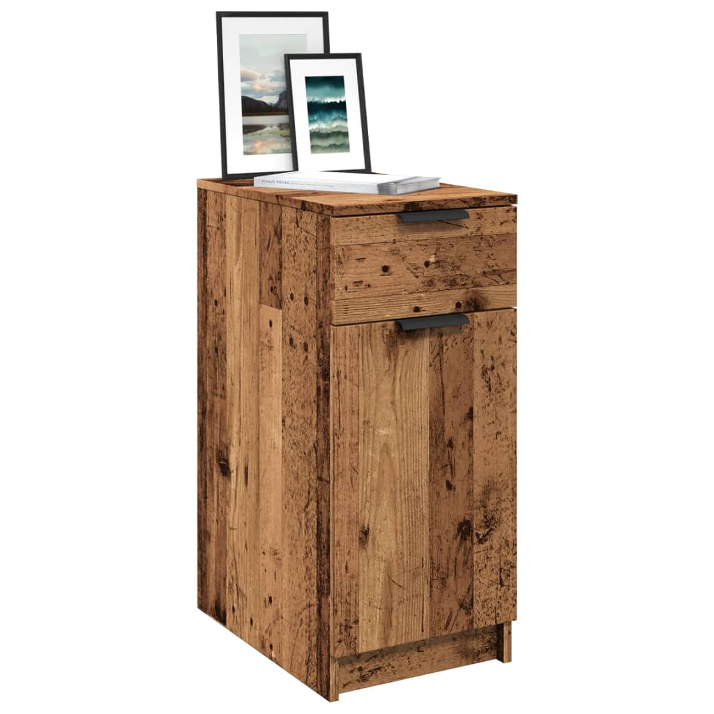 Bureau 33x50x75 cm bewerkt hout oud houtkleurig is nu te koop bij PeponiXL, paradijselijk wonen!