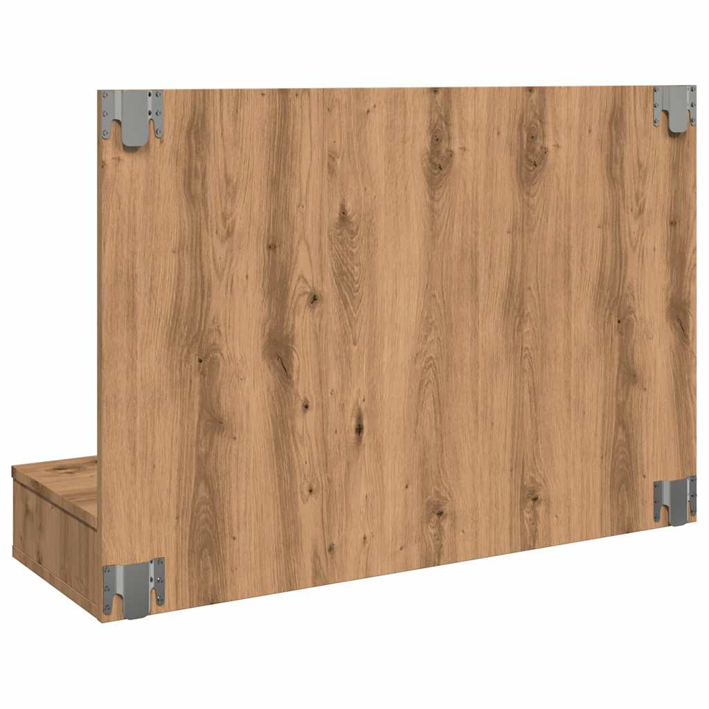 Spiegelkast met LED Artisan Eiken 90x31,5x62 cm is nu te koop bij PeponiXL, paradijselijk wonen!