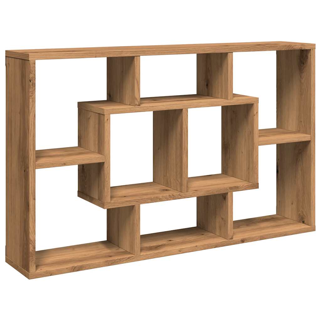 Wandplank Artisan Eiken 85x16x52,5 cm Bewerkt Hout is nu te koop bij PeponiXL, paradijselijk wonen!