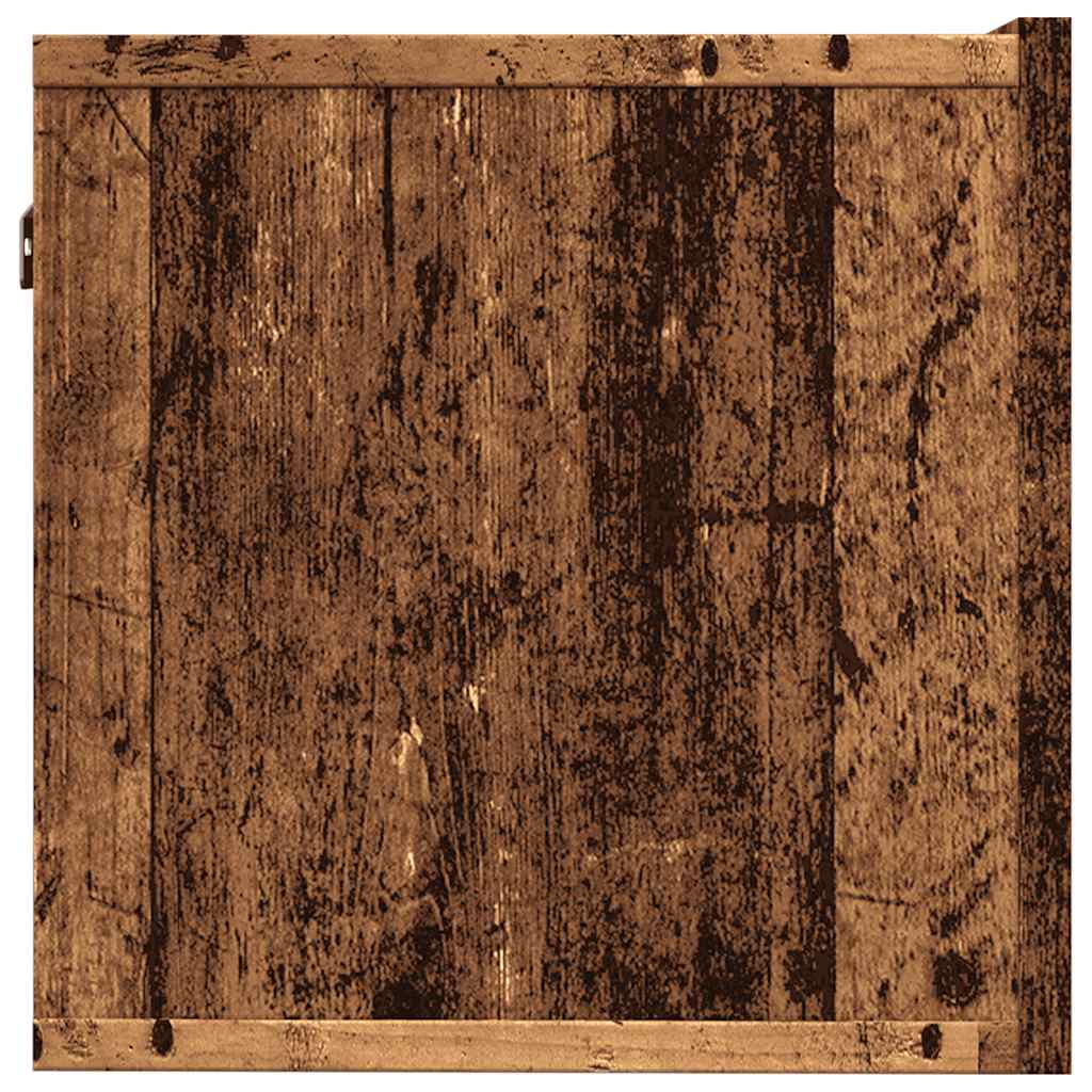 Tv-meubels 2 st wandgemonteerd 80x30x30 cm oud houtkleurig is nu te koop bij PeponiXL, paradijselijk wonen!