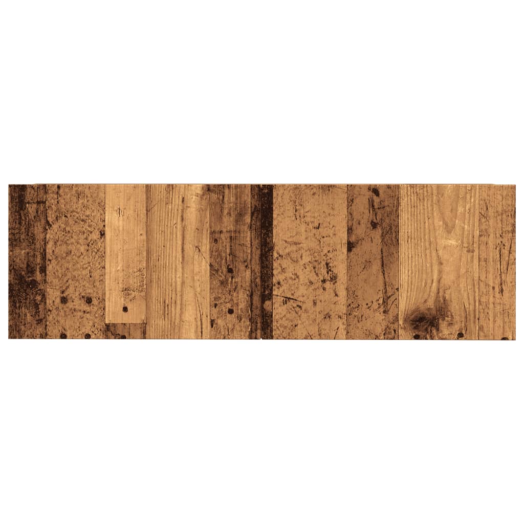 Tv-meubels 2 st wandgemonteerd 100x30x30 cm oud houtkleurig is nu te koop bij PeponiXL, paradijselijk wonen!