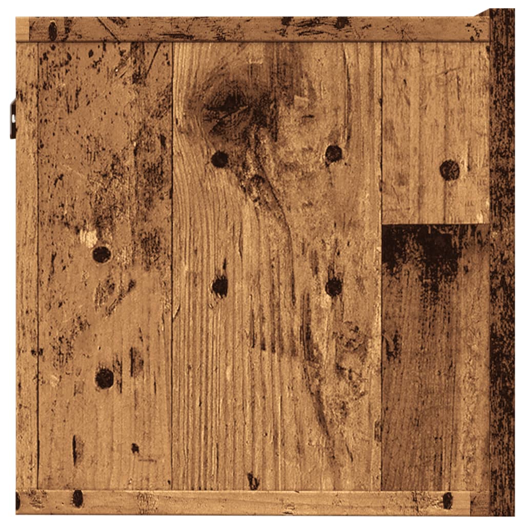 Tv-meubels 2 st wandgemonteerd 100x30x30 cm oud houtkleurig is nu te koop bij PeponiXL, paradijselijk wonen!