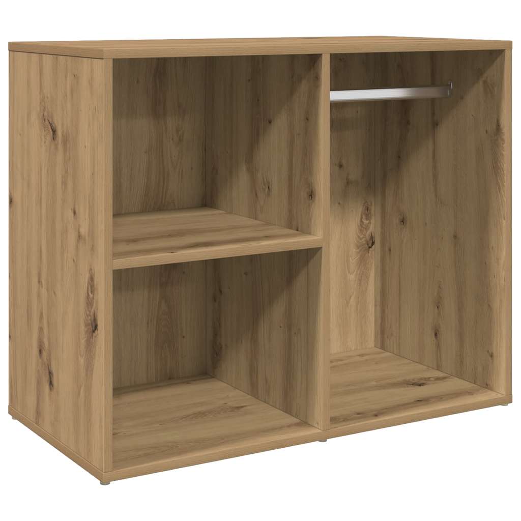 Kledingkast 80x40x65 cm bewerkt hout artisanaal eikenkleur is nu te koop bij PeponiXL, paradijselijk wonen!
