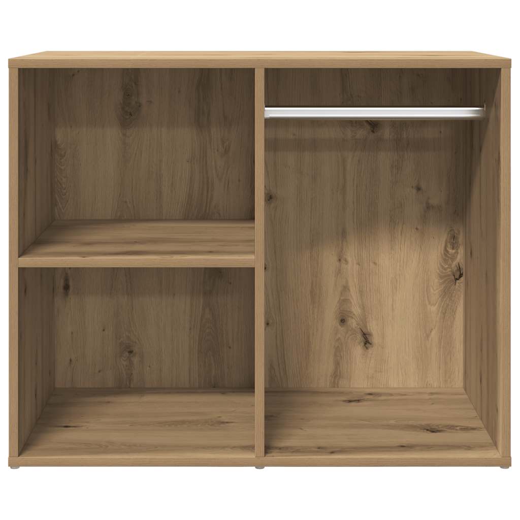 Kledingkast 80x40x65 cm bewerkt hout artisanaal eikenkleur is nu te koop bij PeponiXL, paradijselijk wonen!