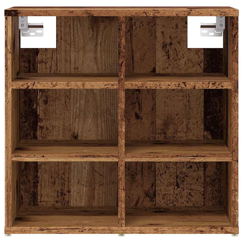 Schoenenkast 52x30x50 cm oud houtkleurig is nu te koop bij PeponiXL, paradijselijk wonen!
