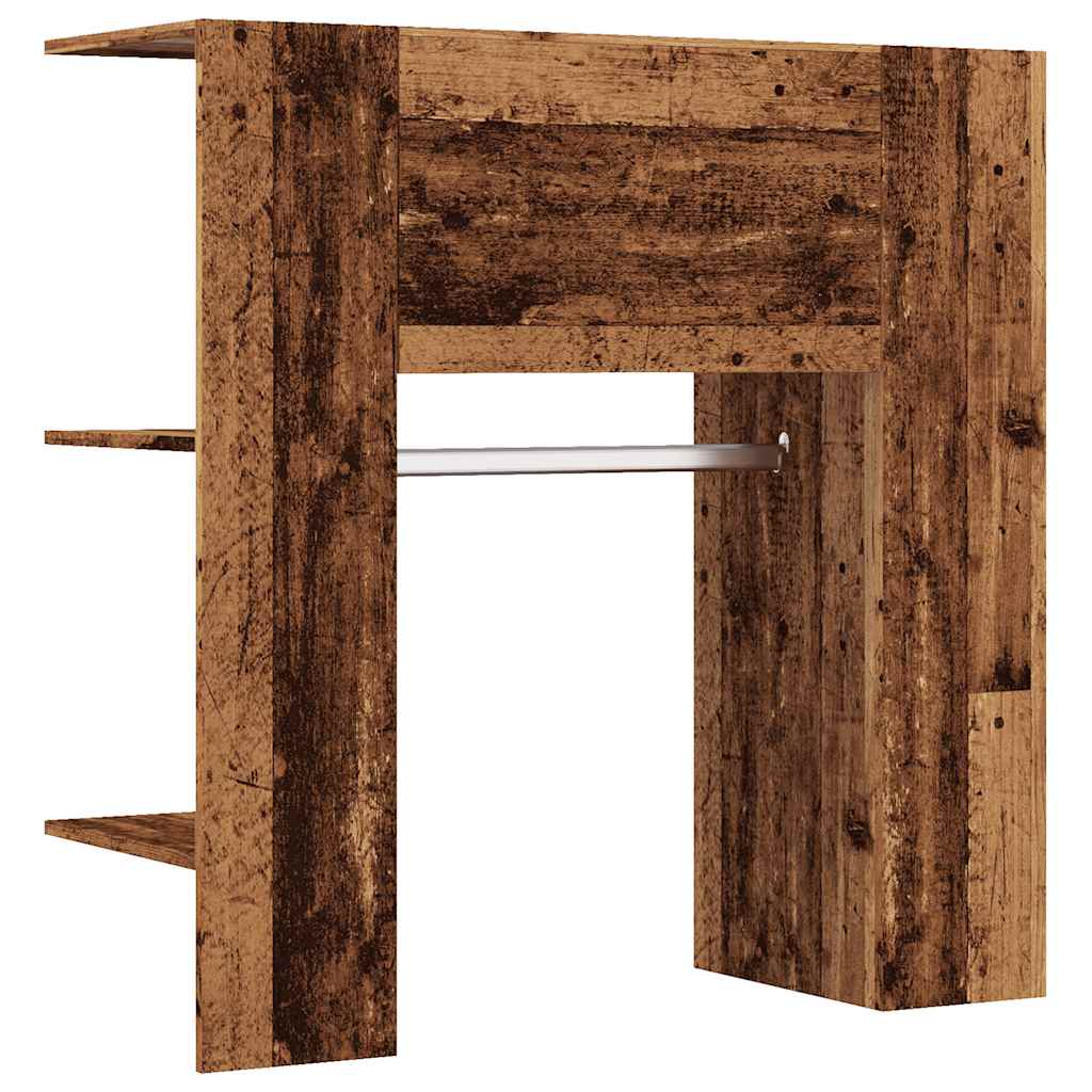 Halmeubel 97,5x37x99 cm bewerkt hout oud houtkleurig is nu te koop bij PeponiXL, paradijselijk wonen!
