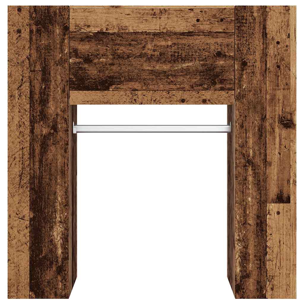 Halmeubel 97,5x37x99 cm bewerkt hout oud houtkleurig is nu te koop bij PeponiXL, paradijselijk wonen!