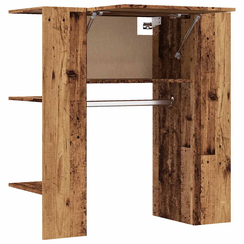 Halmeubel 97,5x37x99 cm bewerkt hout oud houtkleurig is nu te koop bij PeponiXL, paradijselijk wonen!