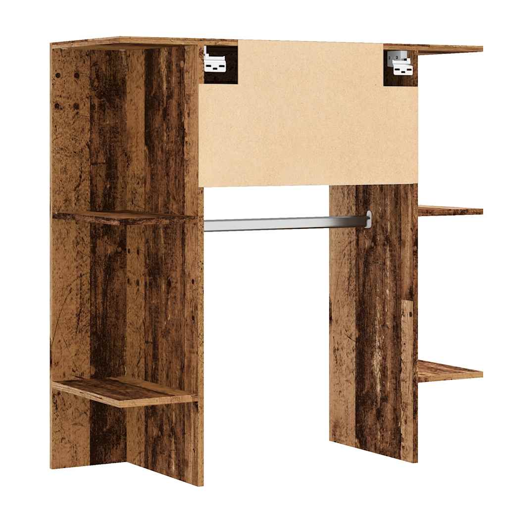 Halmeubel 97,5x37x99 cm bewerkt hout oud houtkleurig is nu te koop bij PeponiXL, paradijselijk wonen!