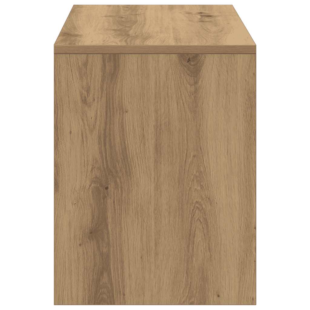 Kaptafelkruk 70x35x45 cm bewerkt hout artisanaal eikenkleur is nu te koop bij PeponiXL, paradijselijk wonen!