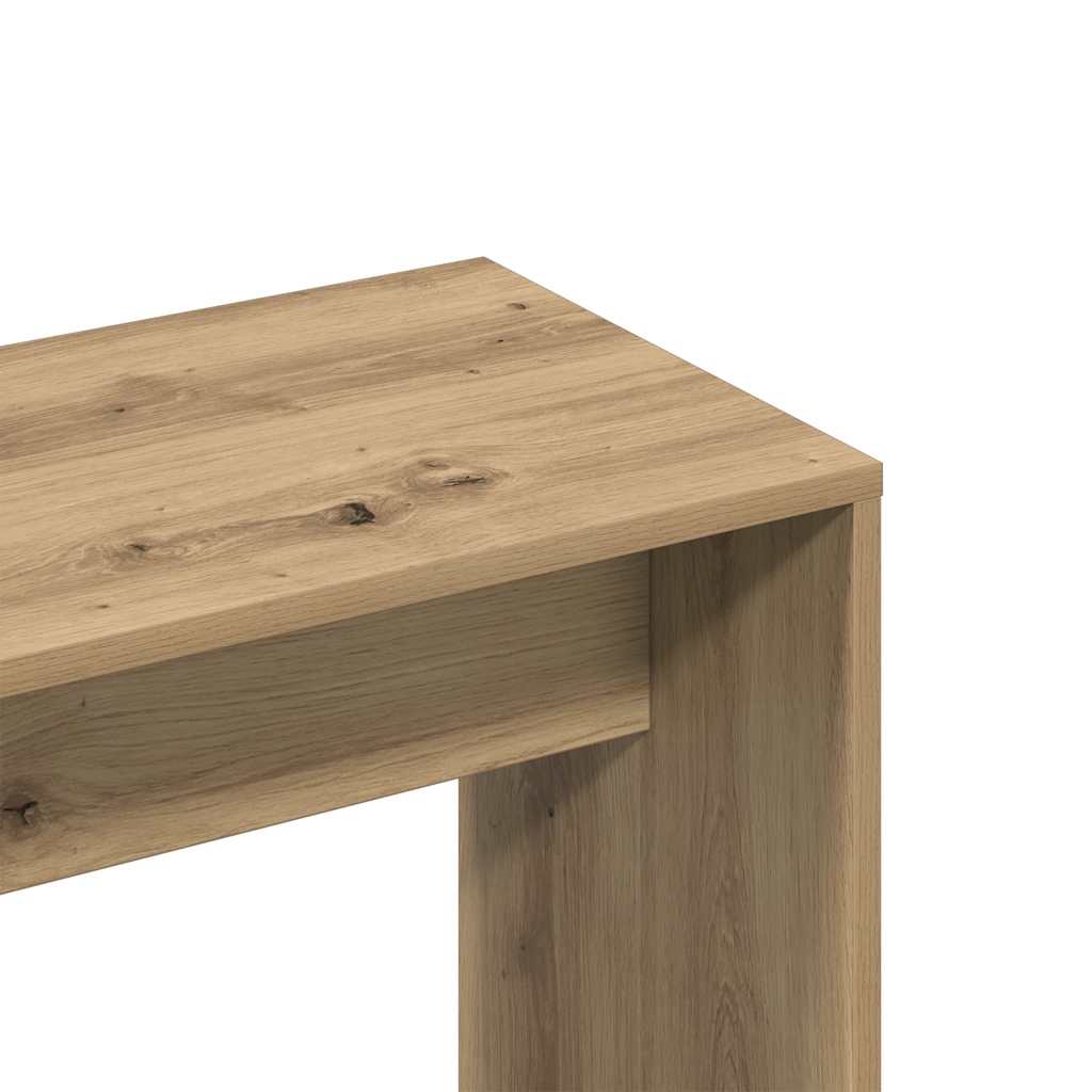 Kaptafelkruk 70x35x45 cm bewerkt hout artisanaal eikenkleur is nu te koop bij PeponiXL, paradijselijk wonen!