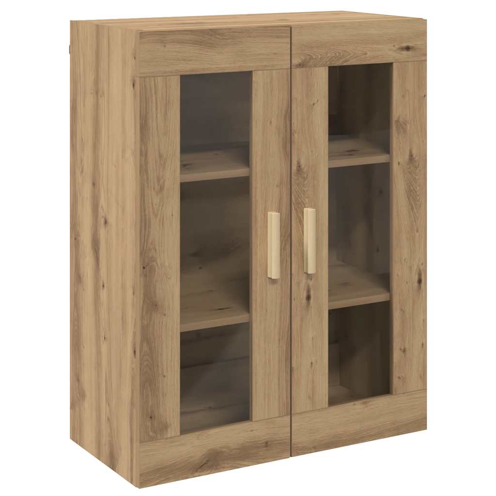 Bovenkast 69,5x34x90 cm artisanaal eikenkleurig is nu te koop bij PeponiXL, paradijselijk wonen!