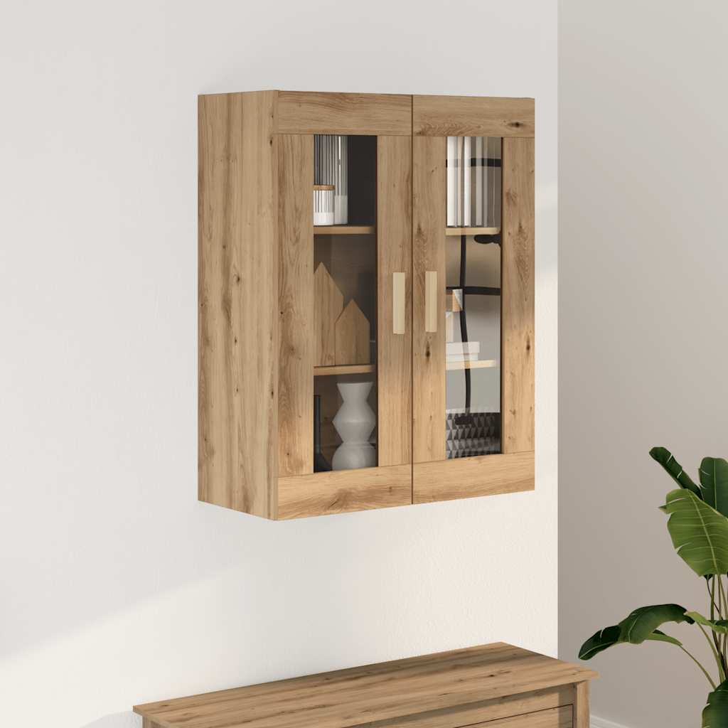 Bovenkast 69,5x34x90 cm artisanaal eikenkleurig is nu te koop bij PeponiXL, paradijselijk wonen!