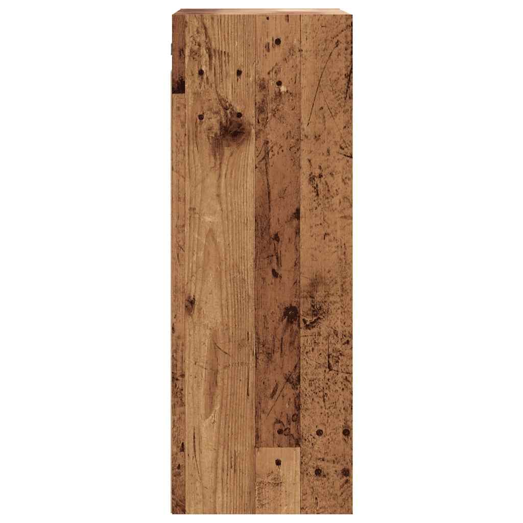 Bovenkast 69,5x32,5x90 cm oud houtkleurig is nu te koop bij PeponiXL, paradijselijk wonen!