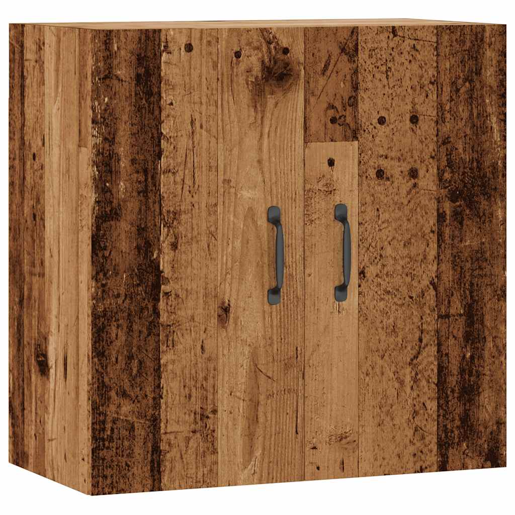 Wandkast 60x31x60 cm bewerkt hout oud houtkleurig is nu te koop bij PeponiXL, paradijselijk wonen!