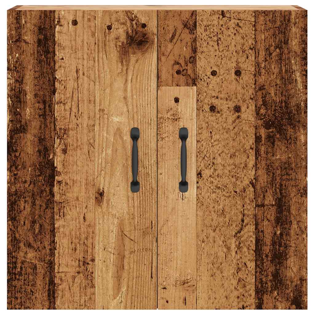 Wandkast 60x31x60 cm bewerkt hout oud houtkleurig is nu te koop bij PeponiXL, paradijselijk wonen!