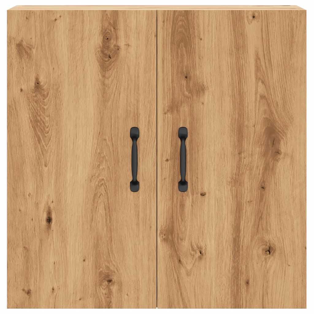 Wandkast 60x31x60 cm bewerkt hout artisanaal eikenkleurig is nu te koop bij PeponiXL, paradijselijk wonen!