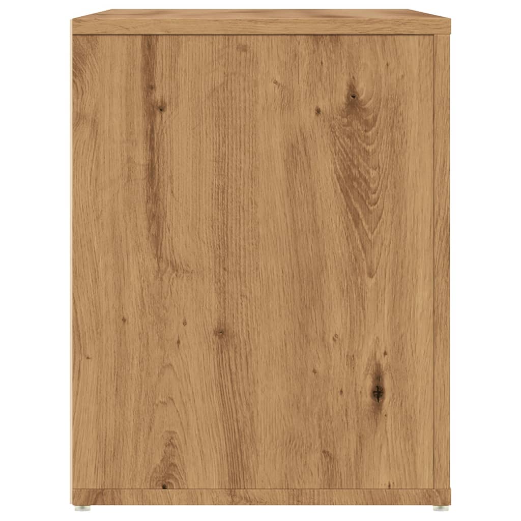 Schoenenbankje 100x35x45 cm bewerkt hout artisanaal eikenkleur is nu te koop bij PeponiXL, paradijselijk wonen!