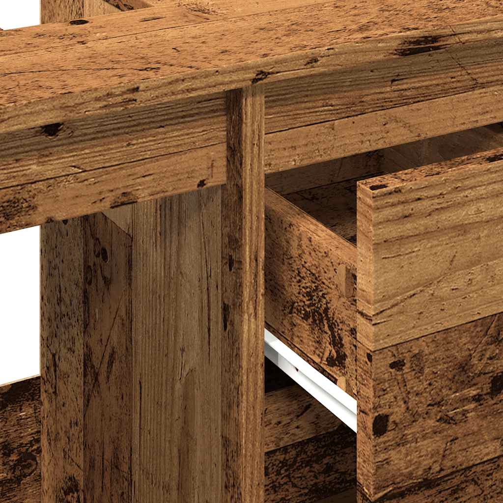 Wastafelkast 65x33x60 cm bewerkt hout oud houtkleurig is nu te koop bij PeponiXL, paradijselijk wonen!