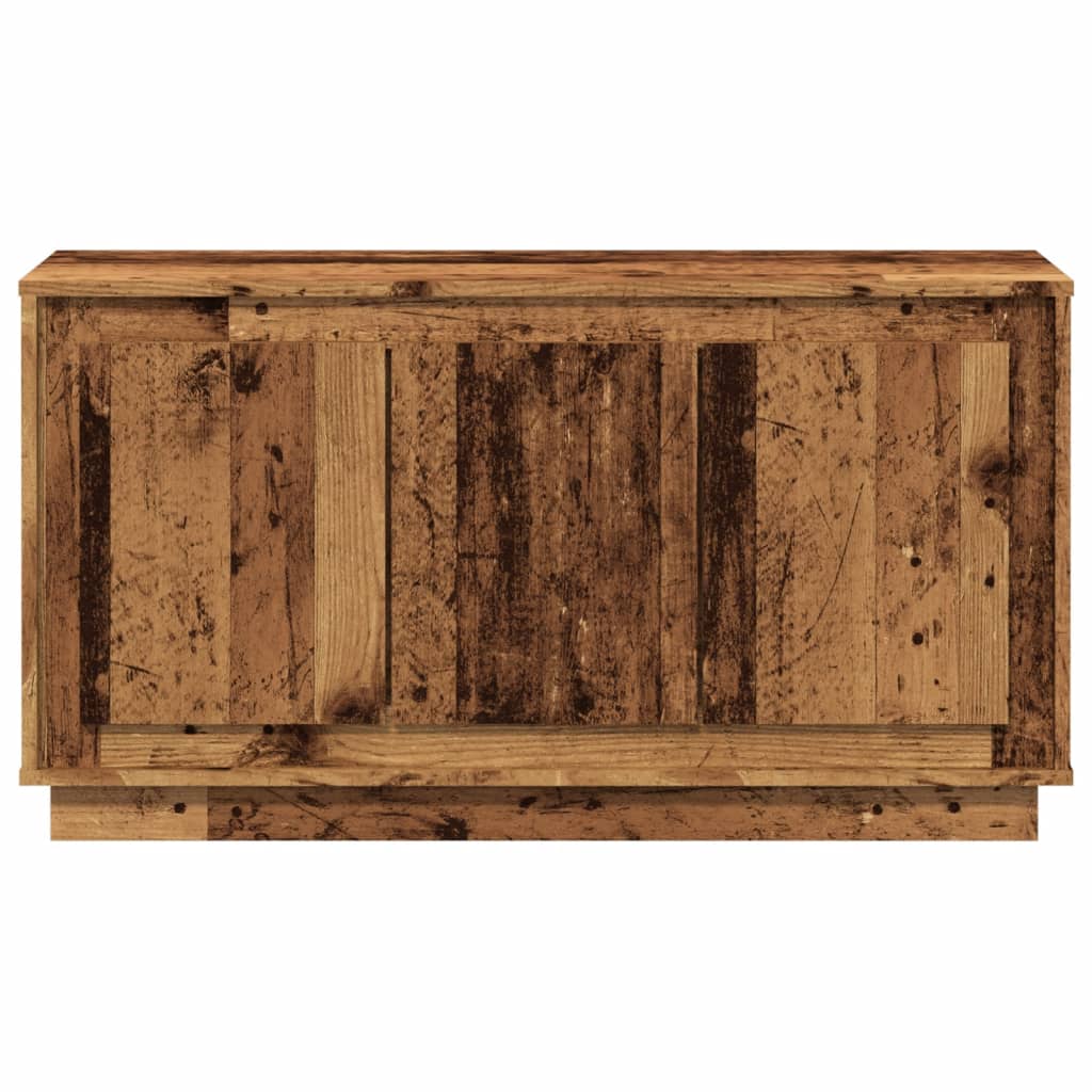 Dressoir 102x35x55 cm bewerkt hout oud houtkleurig is nu te koop bij PeponiXL, paradijselijk wonen!