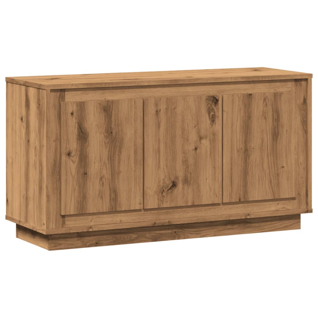 Dressoir Artisan Eikenhout 102x35x55 cm Bewerkt Hout is nu te koop bij PeponiXL, paradijselijk wonen!