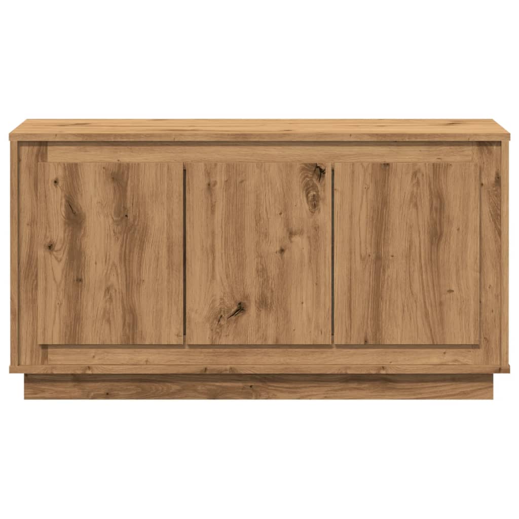 Dressoir Artisan Eikenhout 102x35x55 cm Bewerkt Hout is nu te koop bij PeponiXL, paradijselijk wonen!