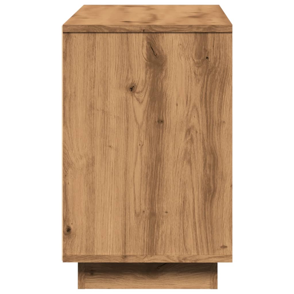 Dressoir Artisan Eikenhout 102x35x55 cm Bewerkt Hout is nu te koop bij PeponiXL, paradijselijk wonen!