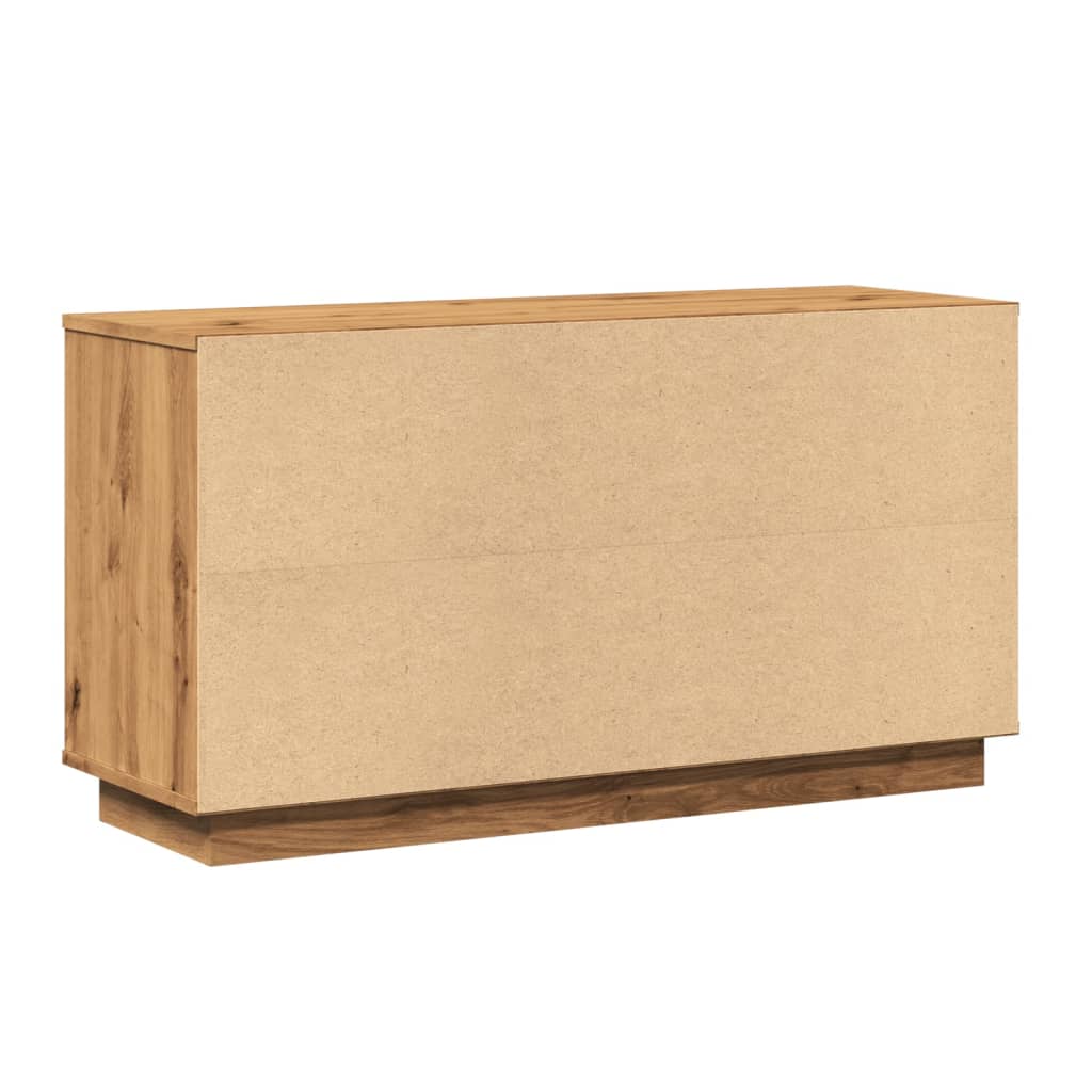 Dressoir Artisan Eikenhout 102x35x55 cm Bewerkt Hout is nu te koop bij PeponiXL, paradijselijk wonen!