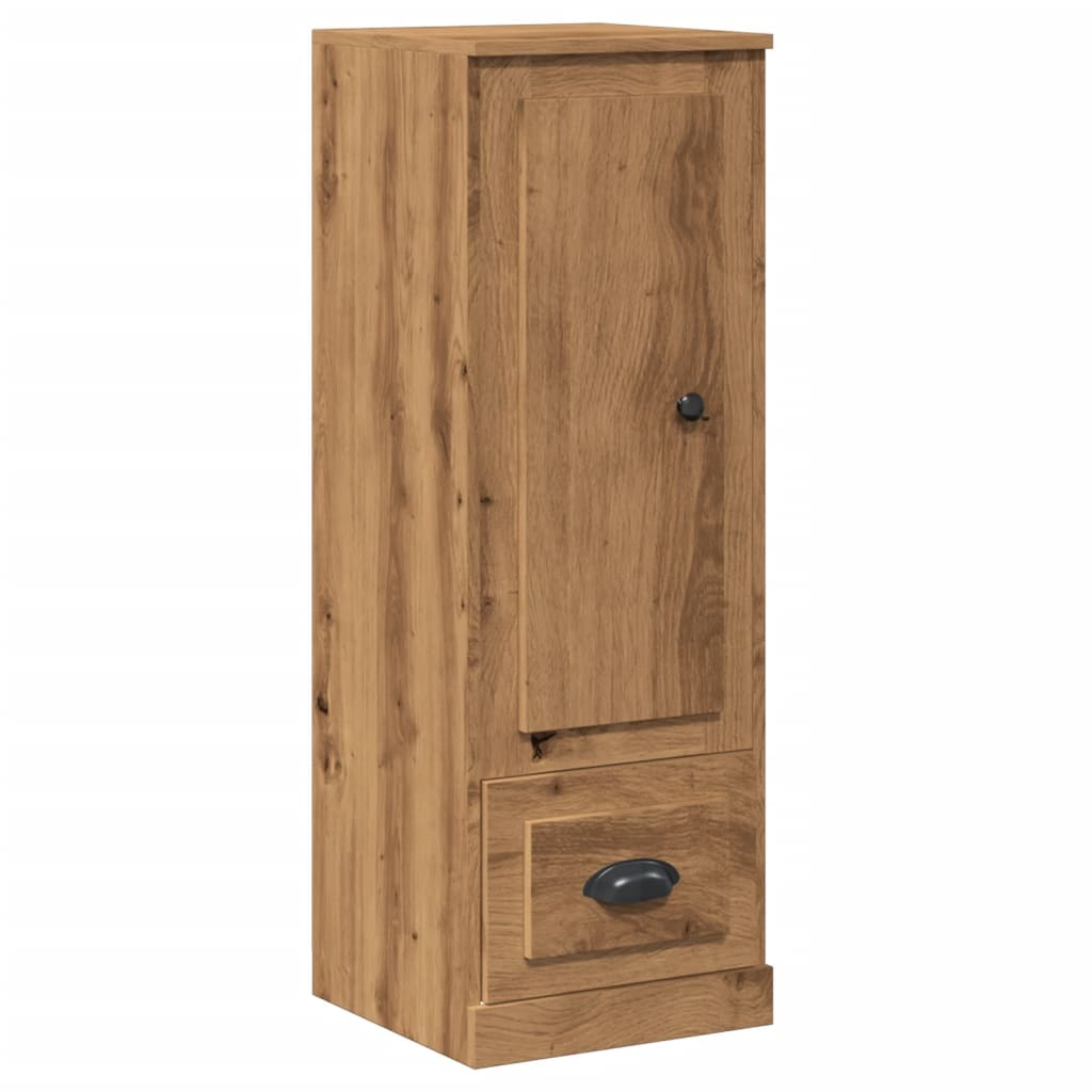 Hoge kast 36x35,5x103,5 cm bewerkt hout artisanaal eikenkleurig is nu te koop bij PeponiXL, paradijselijk wonen!