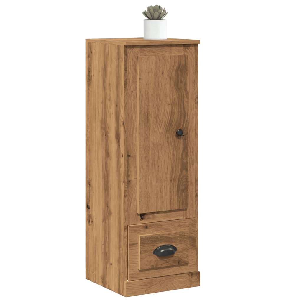 Hoge kast 36x35,5x103,5 cm bewerkt hout artisanaal eikenkleurig is nu te koop bij PeponiXL, paradijselijk wonen!