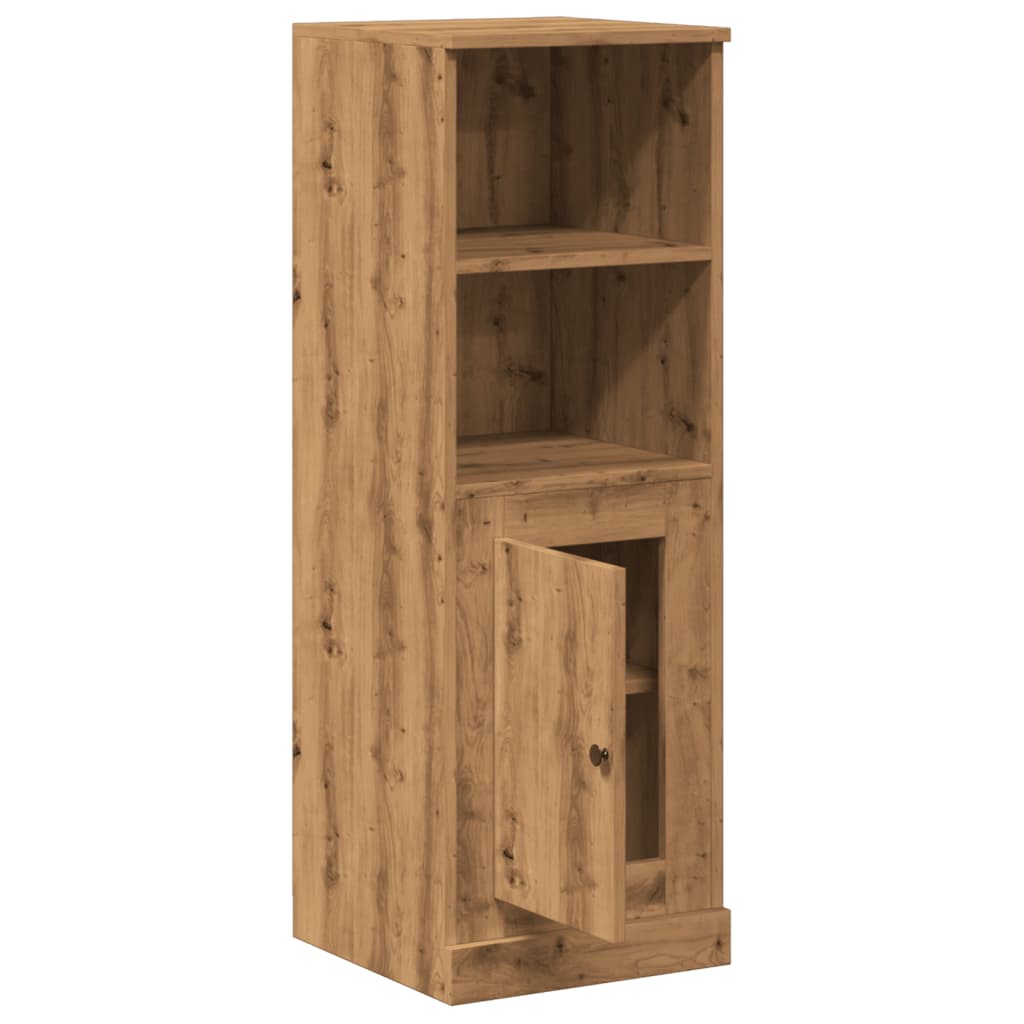 Hoge kast 36x35,5x103,5 cm bewerkt hout artisanaal eikenkleurig is nu te koop bij PeponiXL, paradijselijk wonen!