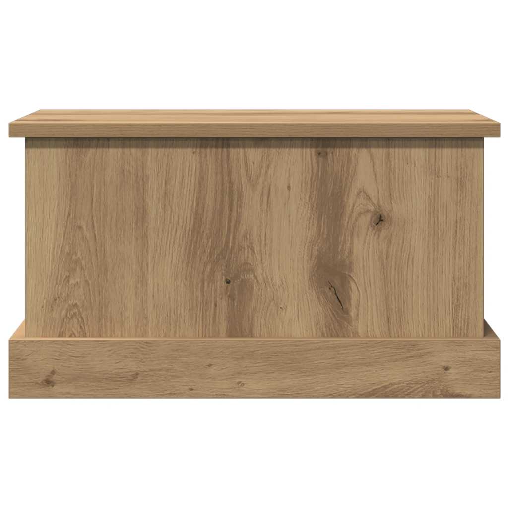 Opbergbox 30x50x28 cm bewerkt hout artisanaal eikenkleurig is nu te koop bij PeponiXL, paradijselijk wonen!