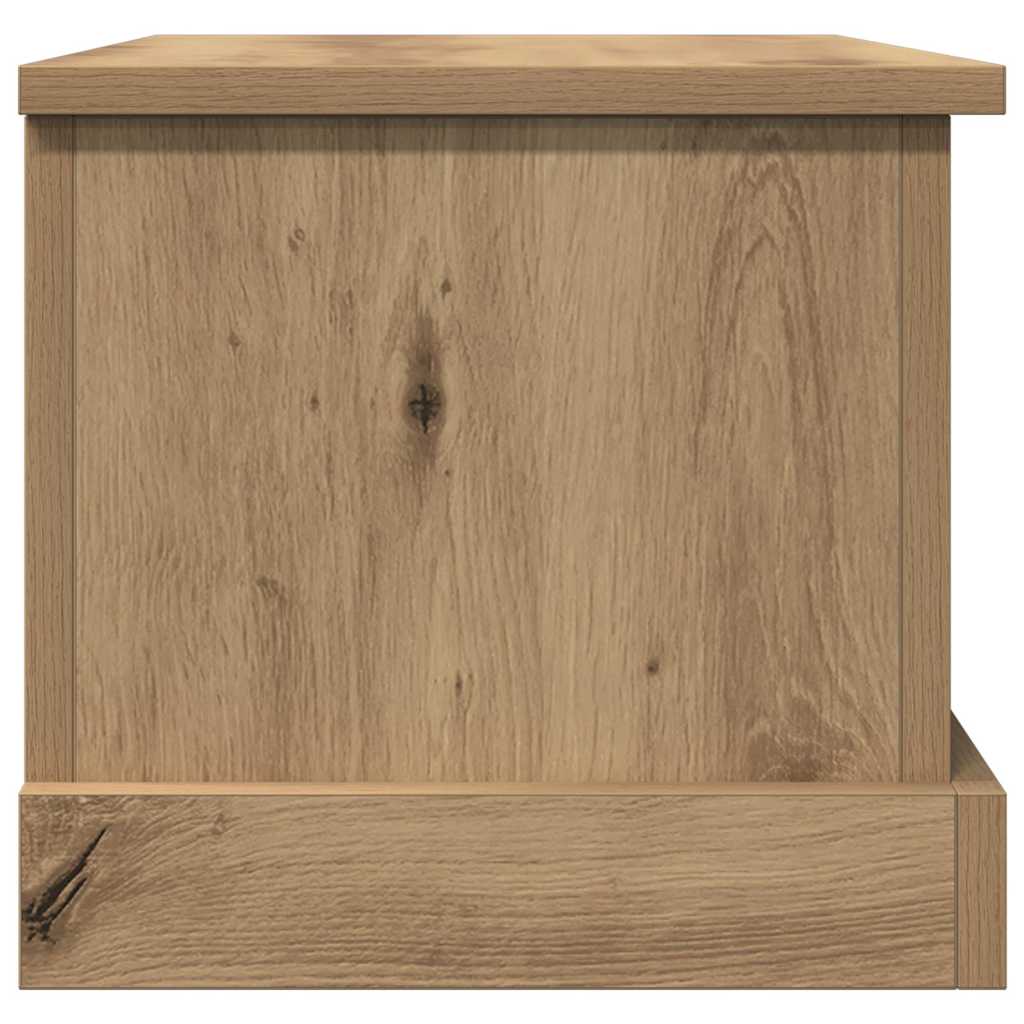 Opbergbox 30x50x28 cm bewerkt hout artisanaal eikenkleurig is nu te koop bij PeponiXL, paradijselijk wonen!