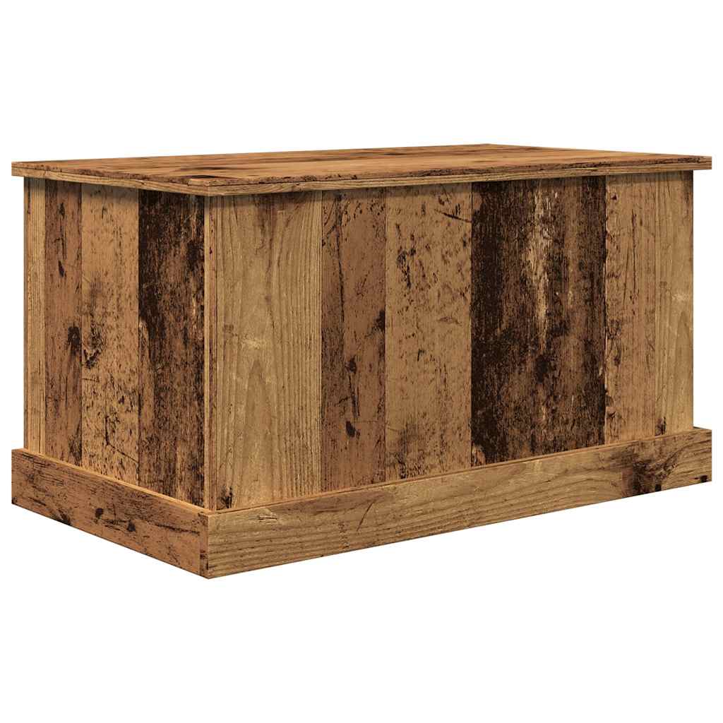 Opbergbox 70x40x38 cm bewerkt hout oud houtkleurig is nu te koop bij PeponiXL, paradijselijk wonen!