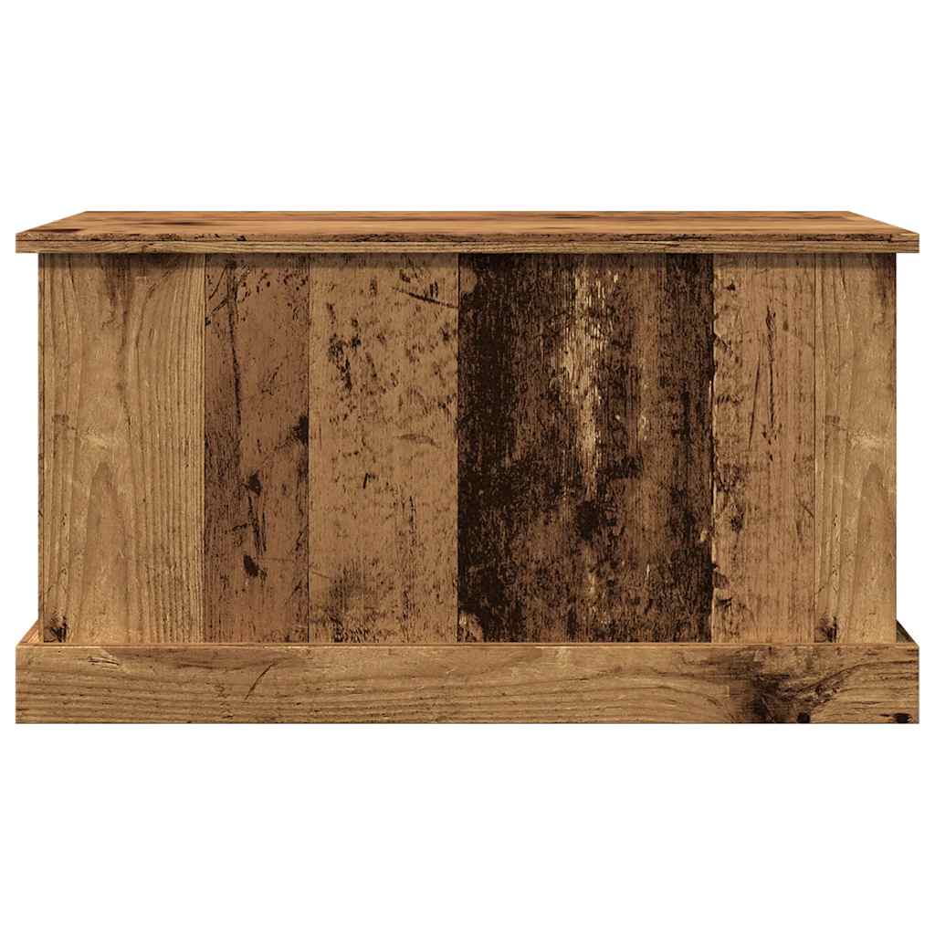 Opbergbox 70x40x38 cm bewerkt hout oud houtkleurig is nu te koop bij PeponiXL, paradijselijk wonen!