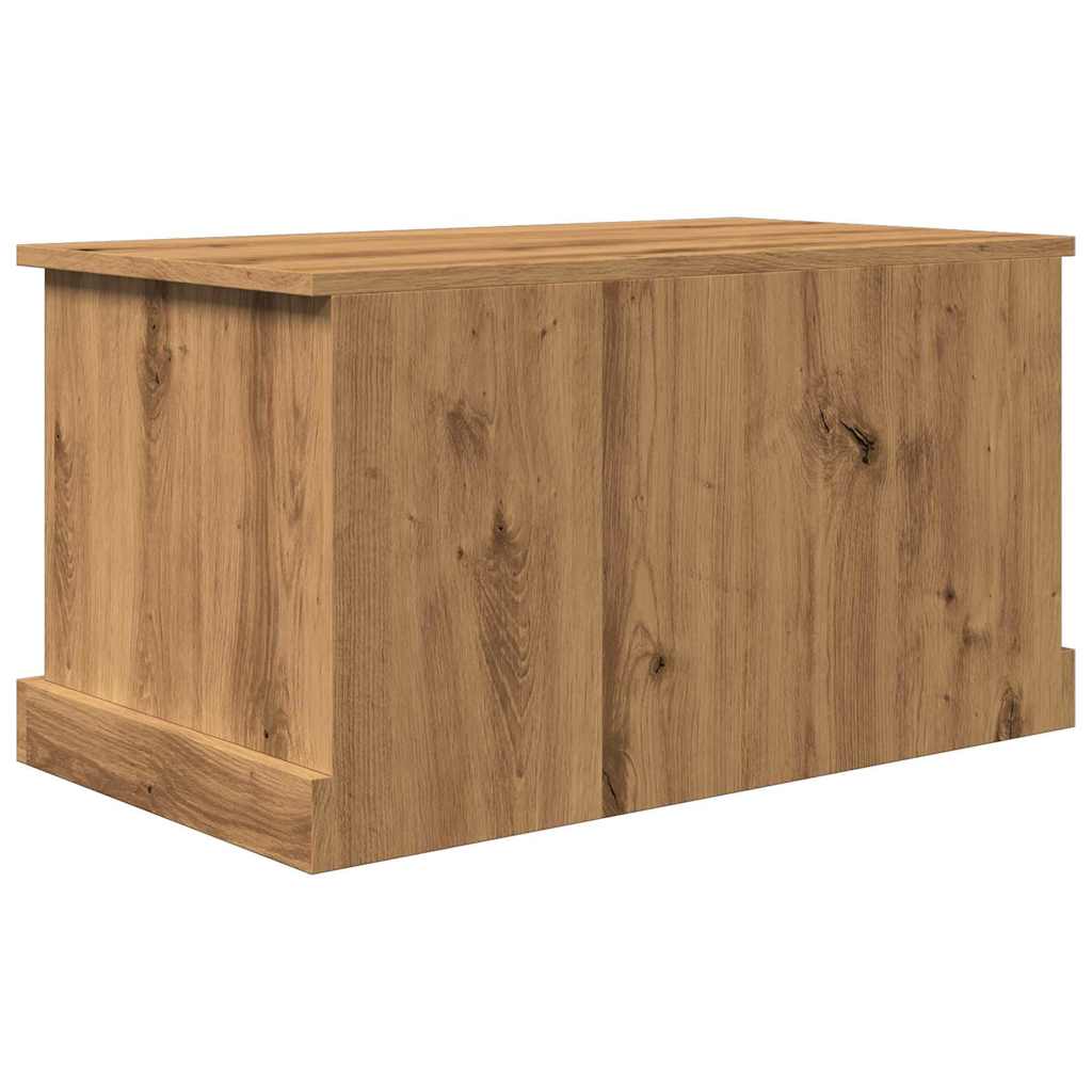 Opbergbox 70x40x38 cm bewerkt hout artisanaal eikenkleurig is nu te koop bij PeponiXL, paradijselijk wonen!