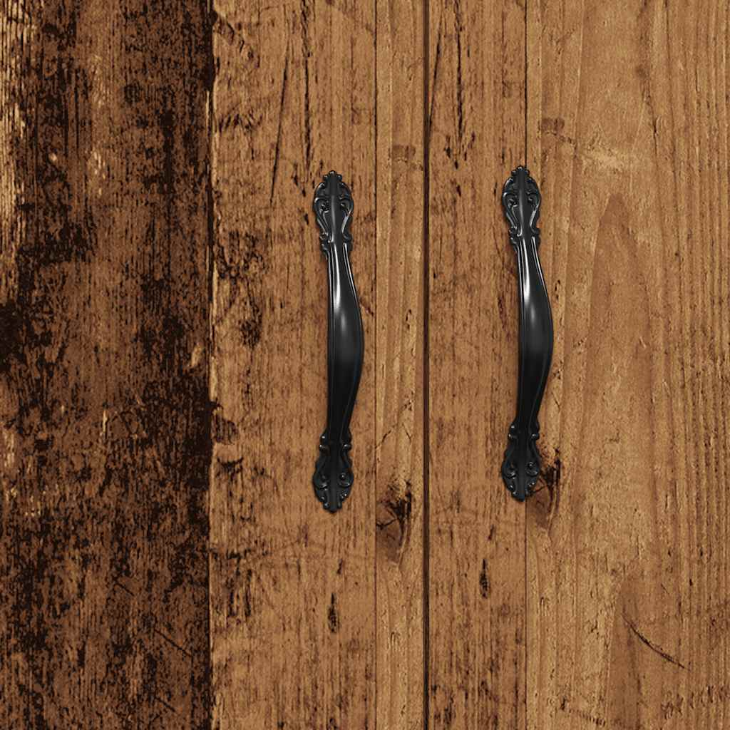 Dressoir 69,5x34x90 cm bewerkt hout oud houtkleurig is nu te koop bij PeponiXL, paradijselijk wonen!