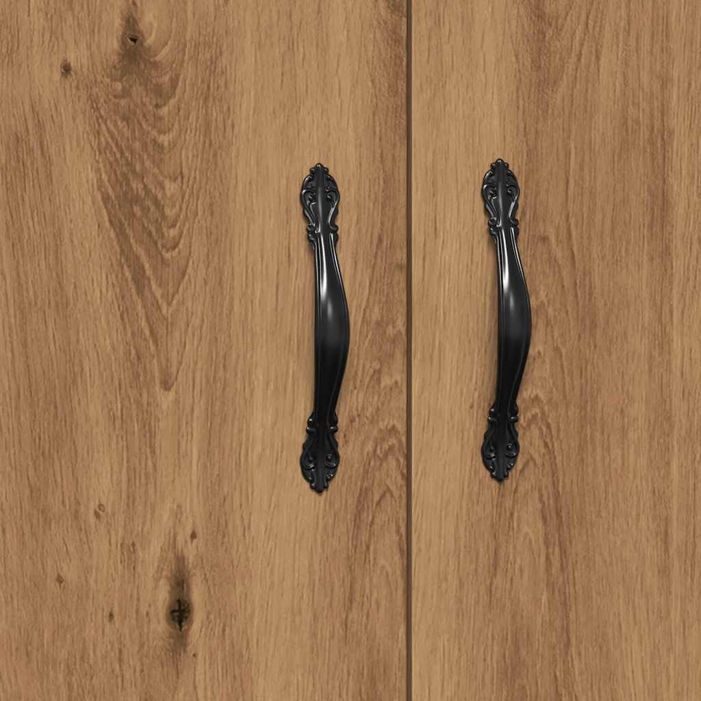 Dressoir 69,5x34x90 cm bewerkt hout artisanaal eikenkleur is nu te koop bij PeponiXL, paradijselijk wonen!
