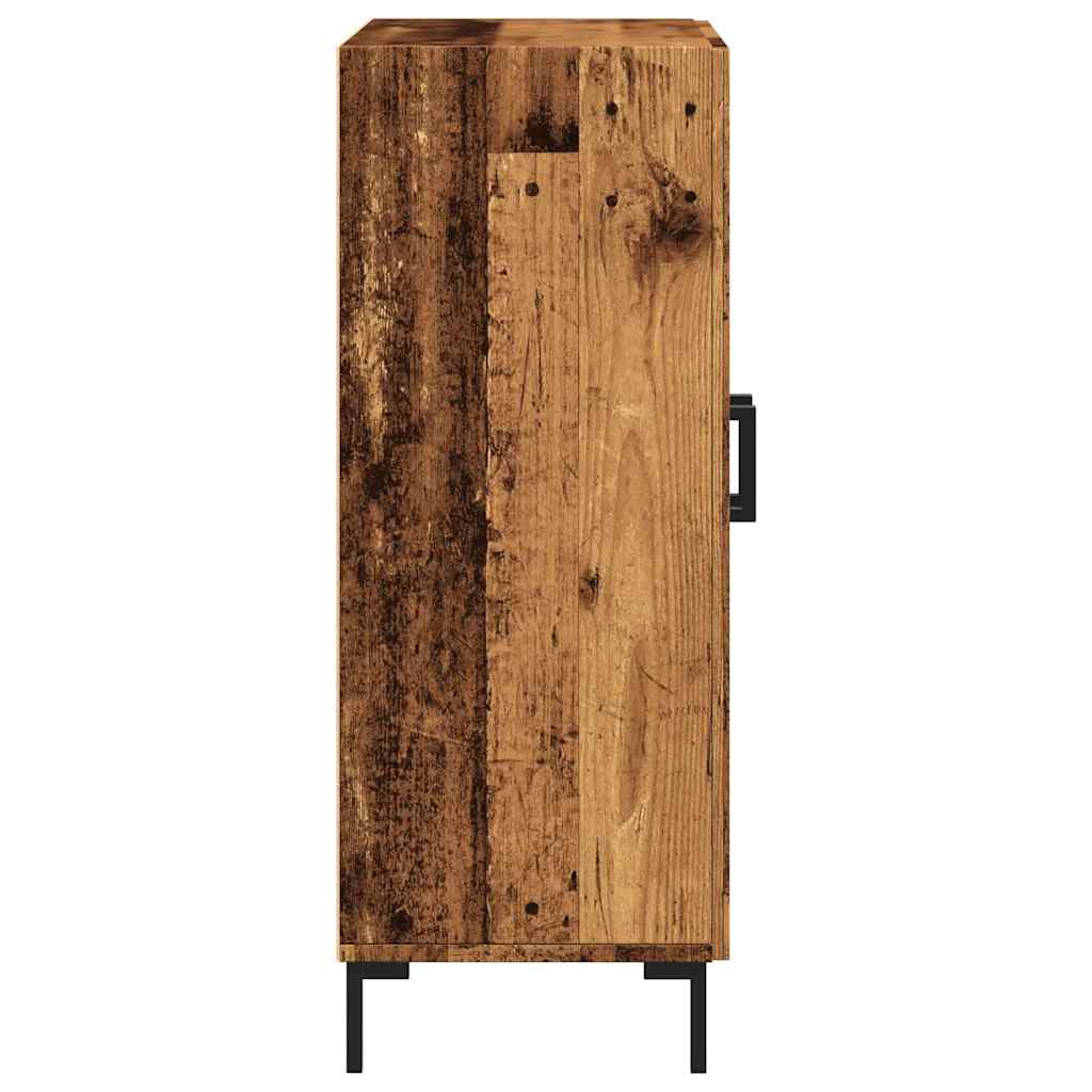 Dressoir 69,5x34x90 cm bewerkt hout oud houtkleurig is nu te koop bij PeponiXL, paradijselijk wonen!
