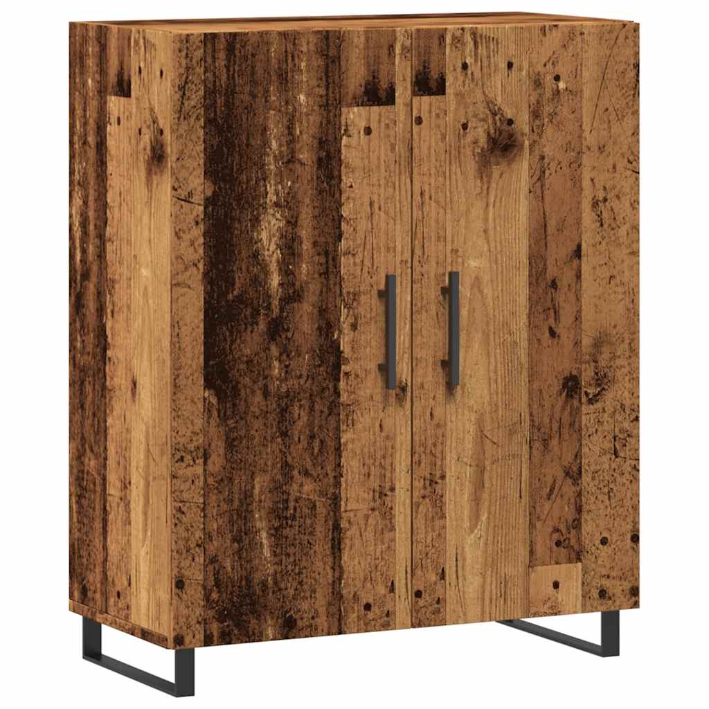 Dressoir 69,5x34x90 cm bewerkt hout oud houtkleurig is nu te koop bij PeponiXL, paradijselijk wonen!