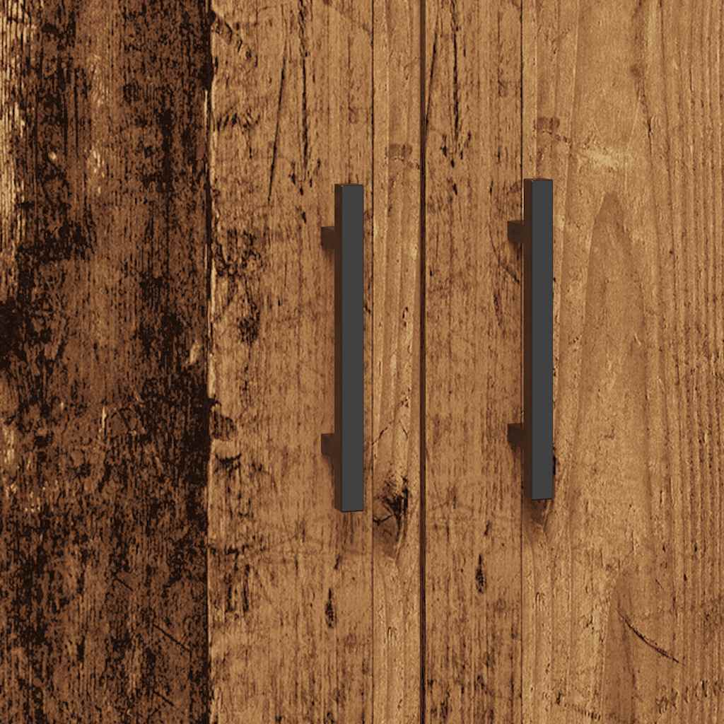 Dressoir 69,5x34x90 cm bewerkt hout oud houtkleurig is nu te koop bij PeponiXL, paradijselijk wonen!